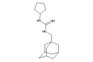 1-(1-adamantylmethyl)-3-cyclopentyl-guanidine