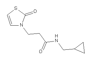 N-(cyclopropylmethyl)-3-(2-keto-4-thiazolin-3-yl)propionamide