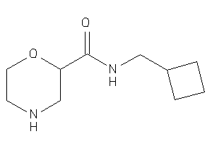 N-(cyclobutylmethyl)morpholine-2-carboxamide