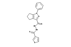 N'-(3-furoyl)-1-phenyl-5,6-dihydro-4H-cyclopenta[c]pyrazole-3-carbohydrazide