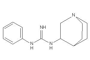 1-phenyl-3-quinuclidin-3-yl-guanidine