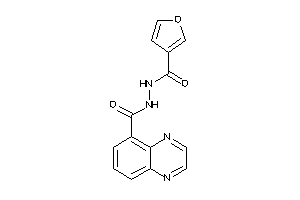 N'-(3-furoyl)quinoxaline-5-carbohydrazide