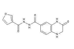 N'-(3-furoyl)-3-keto-2,4-dihydro-1H-quinoxaline-6-carbohydrazide