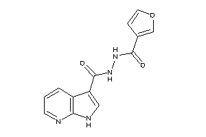 Image of N'-(3-furoyl)-1H-pyrrolo[2,3-b]pyridine-3-carbohydrazide