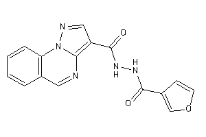 Image of N'-(3-furoyl)pyrazolo[1,5-a]quinazoline-3-carbohydrazide