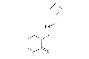 2-[(cyclobutylmethylamino)methyl]cyclohexanone