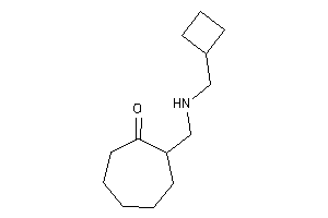 2-[(cyclobutylmethylamino)methyl]cycloheptanone