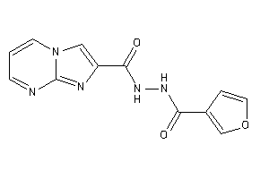 Image of N'-(3-furoyl)imidazo[1,2-a]pyrimidine-2-carbohydrazide