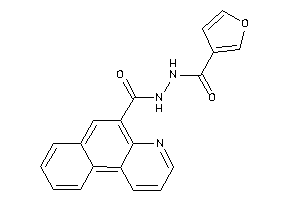 N'-(3-furoyl)benzo[f]quinoline-5-carbohydrazide