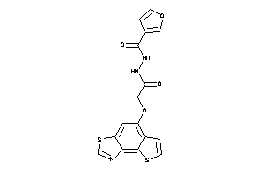 N'-(2-thieno[2,3-e][1,3]benzothiazol-5-yloxyacetyl)-3-furohydrazide