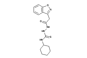 1-cyclohexyl-3-[(2-indoxazen-3-ylacetyl)amino]thiourea