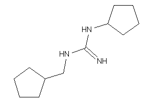 1-cyclopentyl-3-(cyclopentylmethyl)guanidine