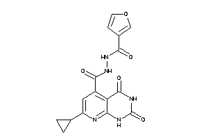 7-cyclopropyl-N'-(3-furoyl)-2,4-diketo-1H-pyrido[2,3-d]pyrimidine-5-carbohydrazide