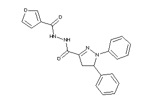 N'-(3-furoyl)-1,5-diphenyl-2-pyrazoline-3-carbohydrazide