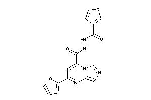 N'-(3-furoyl)-2-(2-furyl)imidazo[1,5-a]pyrimidine-4-carbohydrazide