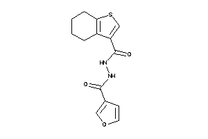 N'-(4,5,6,7-tetrahydrobenzothiophene-3-carbonyl)-3-furohydrazide