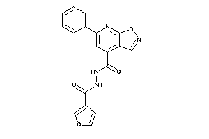 N'-(3-furoyl)-6-phenyl-isoxazolo[5,4-b]pyridine-4-carbohydrazide