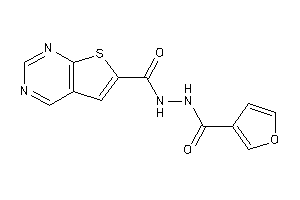 N'-(3-furoyl)thieno[2,3-d]pyrimidine-6-carbohydrazide