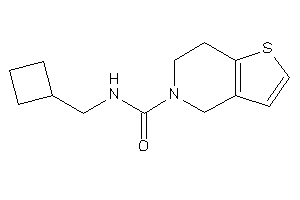 N-(cyclobutylmethyl)-6,7-dihydro-4H-thieno[3,2-c]pyridine-5-carboxamide