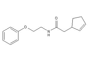 2-cyclopent-2-en-1-yl-N-(2-phenoxyethyl)acetamide