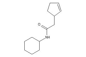 N-cyclohexyl-2-cyclopent-2-en-1-yl-acetamide