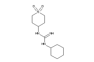 1-cyclohexyl-3-(1,1-diketothian-4-yl)guanidine