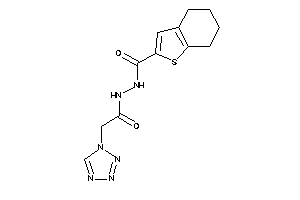 N'-[2-(tetrazol-1-yl)acetyl]-4,5,6,7-tetrahydrobenzothiophene-2-carbohydrazide