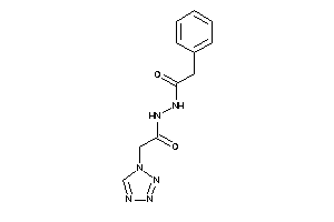 2-phenyl-N'-[2-(tetrazol-1-yl)acetyl]acetohydrazide