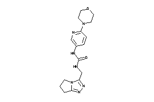 1-(6,7-dihydro-5H-pyrrolo[2,1-c][1,2,4]triazol-3-ylmethyl)-3-(6-morpholino-3-pyridyl)urea