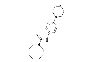 N-(6-morpholino-3-pyridyl)azocane-1-carboxamide