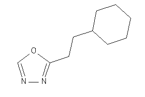 2-(2-cyclohexylethyl)-1,3,4-oxadiazole