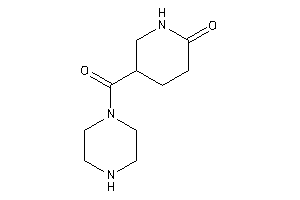 5-(piperazine-1-carbonyl)-2-piperidone