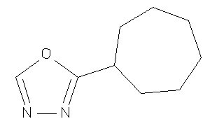 2-cycloheptyl-1,3,4-oxadiazole