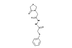N'-[2-(4-ketothiazolidin-3-yl)acetyl]-2-phenoxy-acetohydrazide
