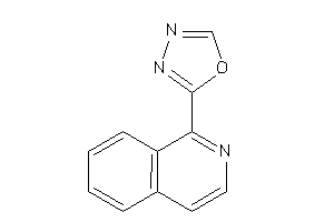 Image of 2-(1-isoquinolyl)-1,3,4-oxadiazole