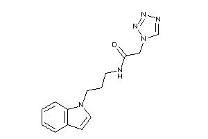 N-(3-indol-1-ylpropyl)-2-(tetrazol-1-yl)acetamide