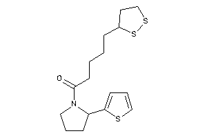 5-(dithiolan-3-yl)-1-[2-(2-thienyl)pyrrolidino]pentan-1-one