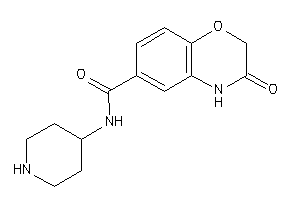 3-keto-N-(4-piperidyl)-4H-1,4-benzoxazine-6-carboxamide