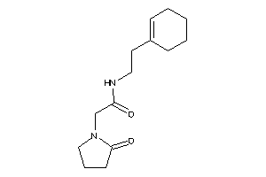 N-(2-cyclohexen-1-ylethyl)-2-(2-ketopyrrolidino)acetamide