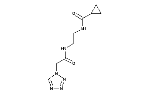 N-[2-[[2-(tetrazol-1-yl)acetyl]amino]ethyl]cyclopropanecarboxamide