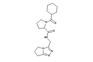 1-(cyclohexanecarbonyl)-N-(6,7-dihydro-5H-pyrrolo[2,1-c][1,2,4]triazol-3-ylmethyl)pyrrolidine-2-carboxamide