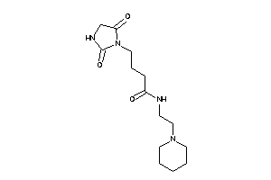 4-(2,5-diketoimidazolidin-1-yl)-N-(2-piperidinoethyl)butyramide