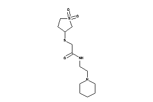 2-[(1,1-diketothiolan-3-yl)thio]-N-(2-piperidinoethyl)acetamide