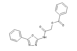 Benzoic Acid [2-keto-2-[(5-phenyl-1,3,4-oxadiazol-2-yl)amino]ethyl] Ester