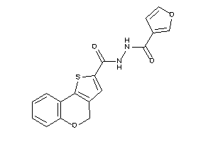N'-(3-furoyl)-4H-thieno[3,2-c]chromene-2-carbohydrazide