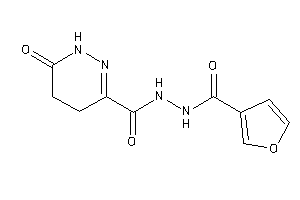 N'-(3-furoyl)-6-keto-4,5-dihydro-1H-pyridazine-3-carbohydrazide