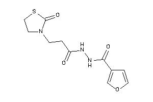 N'-[3-(2-ketothiazolidin-3-yl)propanoyl]-3-furohydrazide