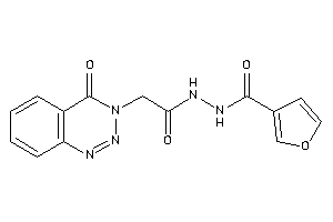 N'-[2-(4-keto-1,2,3-benzotriazin-3-yl)acetyl]-3-furohydrazide