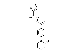 N'-[4-(2-ketopiperidino)benzoyl]-3-furohydrazide