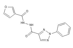 N'-(3-furoyl)-2-phenyl-triazole-4-carbohydrazide